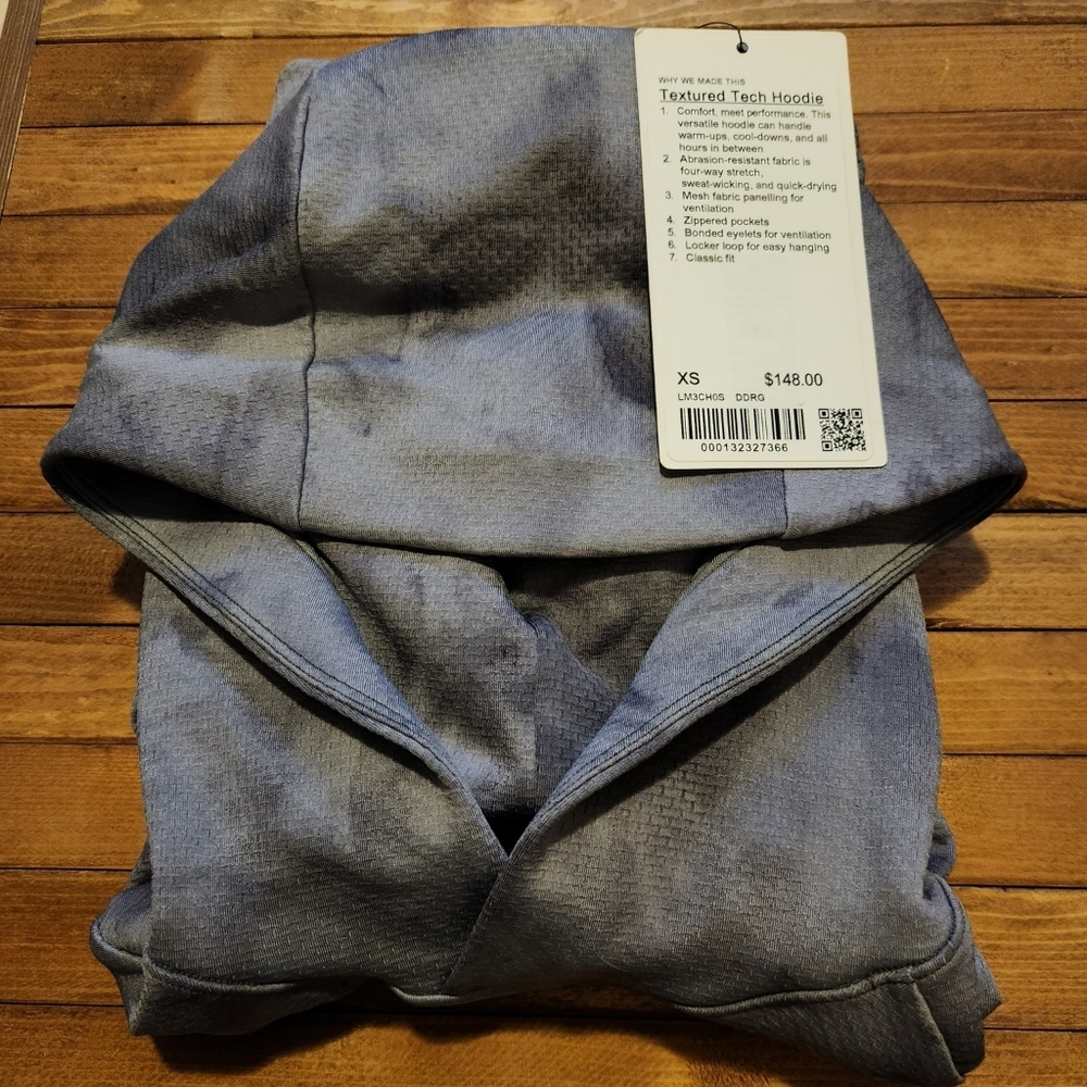 Lululemon Textured Tech Hoodie